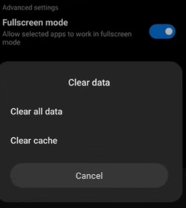 clear whatsapp data